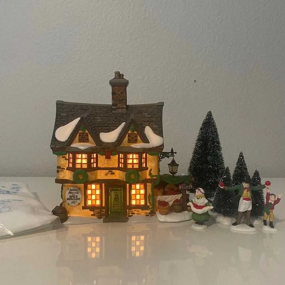 Department 56 Dickens Village Seton Morris Spice Merchant Homes for the Holidays